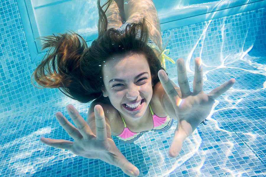 Schwimmen macht Spass